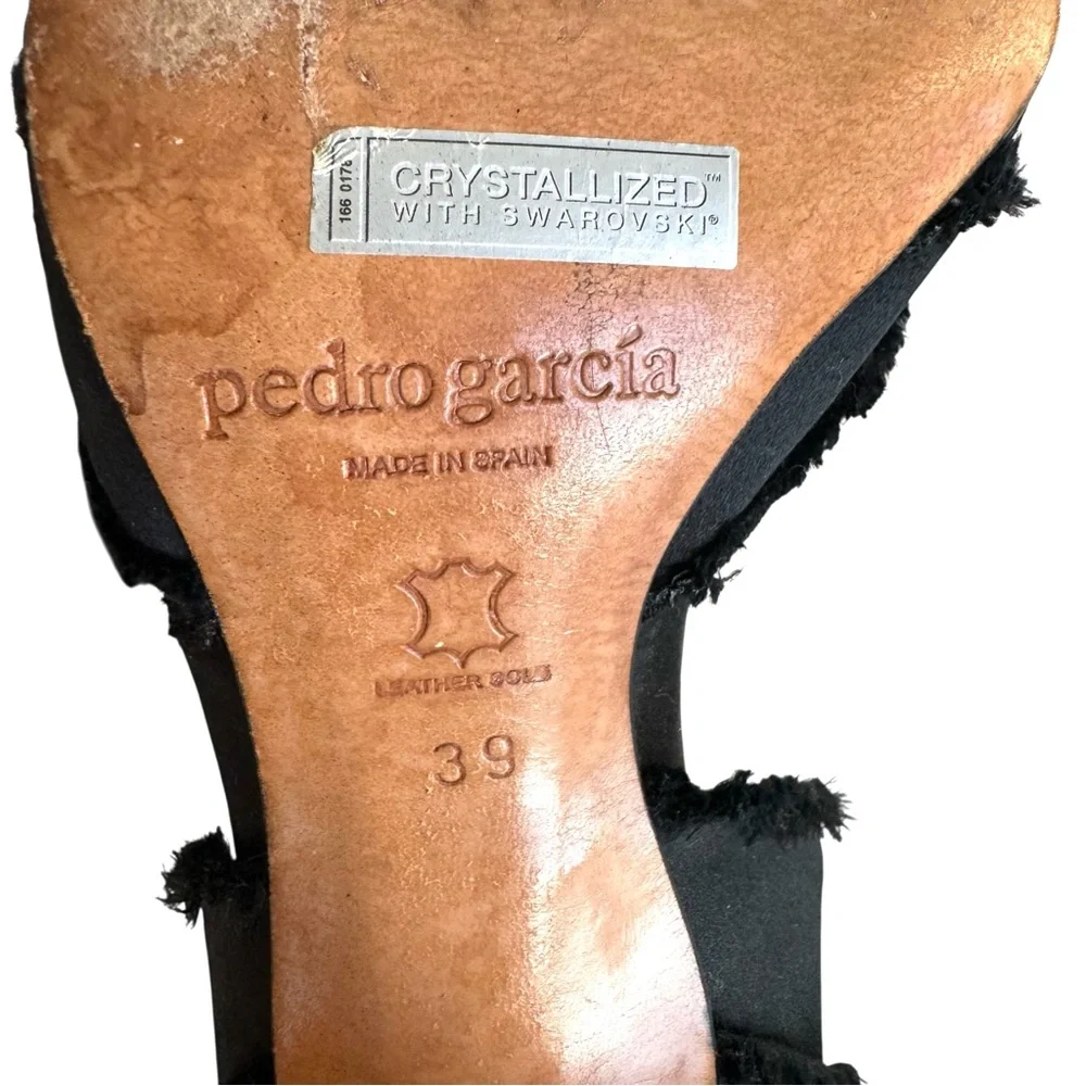 Pedro Garcia Swarovski Crystal Heels D’Orsay Pumps